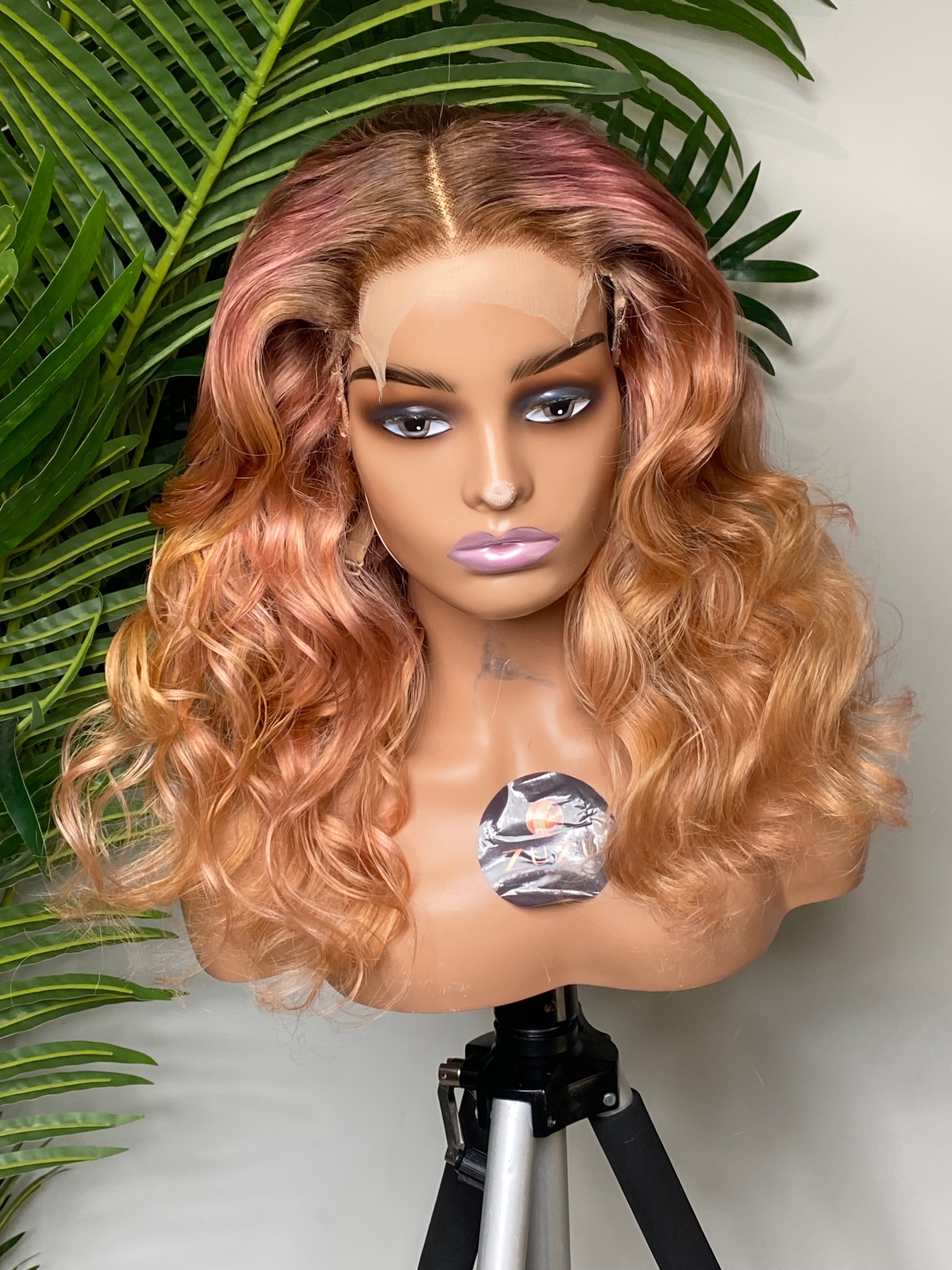 16” Amalia 5x5 Closure Wig.
